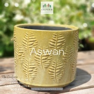 The Leaferie Aswan Flowerpot . flowerpots . flower pot . plant pots planter planters Ceramic Plants
