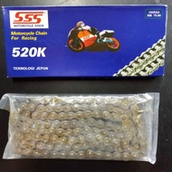SSS Motorcycle Chain 520 120L