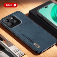 Honor x8b vỏ từ chủ retro da mờ trường hợp đối với honor x8b vỏ bảo vệ camera cover quay lại 2024