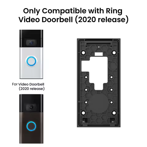 AT51-No-Drill Video Doorbell Mount For Ring Video Doorbell(2020 Release),Doorbell Mounting Holder Ac