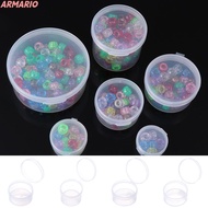 ARMARIO Beads Container Transparent Plastic  Jewelry Organizer