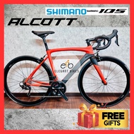 ALCOTT ASCARI CARBON FRAME FULL SHIMANO 105 R7000