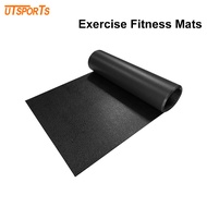 UTSPORTS Exercise Bike Mat Non Slip  Absorb Shock Reduce Impact Protect Flooring 160cm x 70cm /180cm