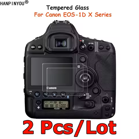 2 Pcs/Lot For Canon EOS-1D X Mark II III 1DX2 1DX3 1DXII 1DXIII Tempered Glass Camera Screen Protect