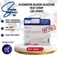 AVOMETER BLOOD GLUCOSE TEST STRIP 25/50 STRIP