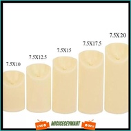 LILIN Dm7.5 1201A Electric Led Candle Melt Shaking / Electric Candle A3 12.5cm Ready to Ship