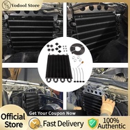 【24Hours Shipped】 Transmission Oil Cooler 4 Row 6 Row 8 Row Engine Oil Cooler Aluminum Transmission 