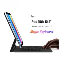 Magic Keyboard Case with Backlight for iPad 10 10th Generation 2022 10.9 Inch Tablet Wireless Keyboard Touch Pad Smart Cover