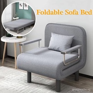 【In stock】Hot Sale Folding Sofa Bed Office Nap Single Bed Multifunctional Dual-purpose Fabric Sofa RMPK