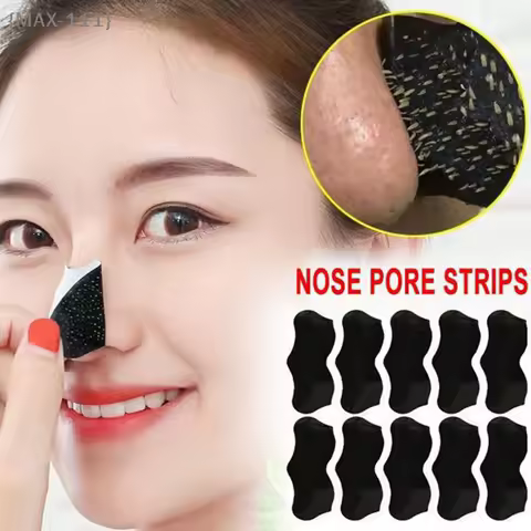 【F2-MAX-111】Blackhead & Pore Care Mask, Unisex Peel-Off Nose Strips for Deep Cleansing and Smoother 