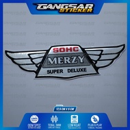 Emblem timbul kawasaki binter merzy / emblem sayap binter merzy / emblem box aki binter merzy