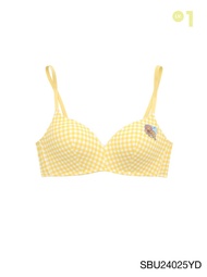 Sabina Pretty Perfect Level 1 เสื้อชั้นใน ไร้โครง รหัส SBU24025