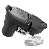 Trailer Brake Harness Towing FU5Z-14489-A，7-Pin Round / 4-Pin Flat Plug Connector for 2015-2023 Ford