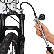 Inspeed GIYO Foldable Air Shock Bicycle Pump 300 PSI/BAR Gauge Schrader/ Presta Valve For Air Fork