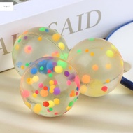 Big 42mm Clear Colorful Rubber Balls Jelly Ball For Kids Toys Jump Bouncy Ball Bounce Balls Party Fa