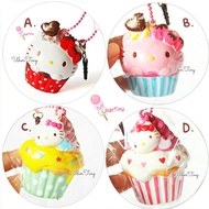Rare* Hello Kitty Cupcake Squishy (Licensed)