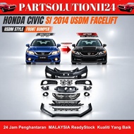 HONDA CIVIC FB 2012 CONVERT CIVIC FB6 SI USDM 2014 FULLSET FRONT BUMPER BODY KITS
