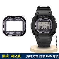 ฟิล์มกันรอยหน้าจอแบบนิ่มสำหรับนาฬิกา Casio Square Block DW-5600 GM5600 ฟิล์มกระจกนิรภัย แผ่นกันรอย อ