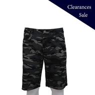 BOVY SHOTS JEANS - กางเกงยีนส์ผู้ชายขาสั้นลายทหาร รุ่น1059