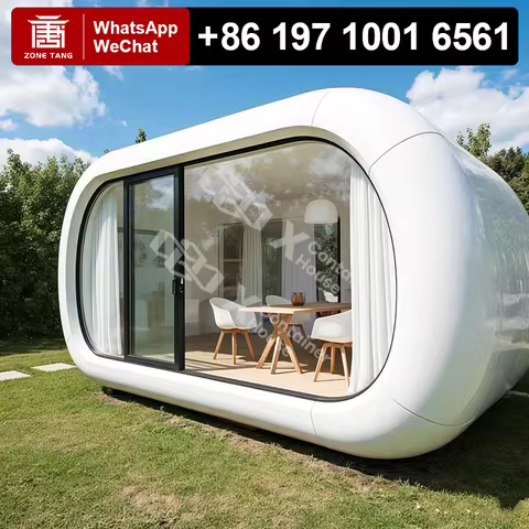 Space Home Temporary Housing Prefabricated Homes Tiny House Apple Capsule House Oil Field Tiny Mobil
