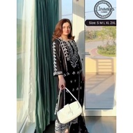 Designer Sequin Embroidered Suit Collection By Inaaya Fabric 2 Piece Top & Pant Ready to Wear