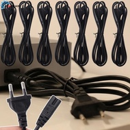 3-2Pcs 1m/1.5m/1.8m EU Power Cable - High Temperature Resistant - 8 Ac Power Supply Cable - Stable T