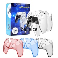 Ultra-Thin PS5 Crystal Shell Wireless Controller Transparent Cover Protective Case Silicone Protective Hard Case for PS5