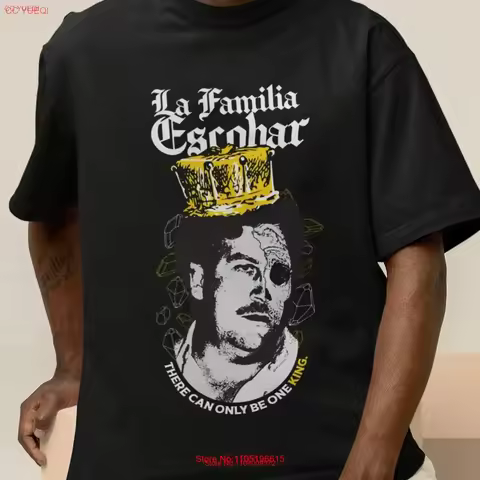 Escobar Mugshot Retro Pablo Bootleg Vintage Colombia Medellin Y2K T Shirt Plata o Plomo for Her Him 