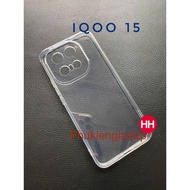 Vivo iQOO 15, iQOO 15 Ultra Transparent Camera Protection Flexible Case
