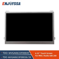 Car LCD Display Screen TDO-WVGA0633F00039 TDO-0633F40686 For Volkswagen MIB STD2 200 680 Radio NAV S