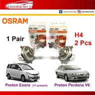 (1-PAIR) OSRAM H4 55W Halogen Head Light Bulb For Proton Exora Proton Perdana V6