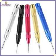 <COLORFUL Sale> Automatic Center Pin Punch Spring Marking Holes Tool HSS Centre Punch Dot Punch❀