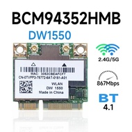 BCM94352HMB DW1550  BCM94352 802.11 / ac 867Mbps wifi semi-mini PCI-E WiFi CARD wireless card with B