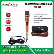 Advance mic-888 Single Professional Dynamic Microphone Cable / mic / Microphone / mic / mik