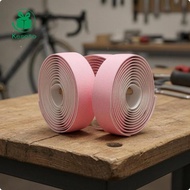 [Ehoyoxa] 2 Pieces Road Bike Handlebar Tape Finishing Strips Two Wheeler Light Blue