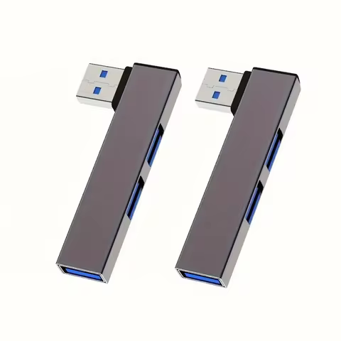 3-Port USB 3.0 Hub, Ultra-Slim Data USB Hub with 2 ft Extended Cable , for MacBook, Mac Pro, Mac min