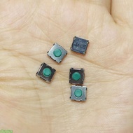 dusur 5pcs Mouse Micro Switch Patch Mini Switch Button 4Pin Blue SMD Push Button