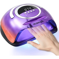 300W Professional Nail Lamp - Fast Curing, Auto Motion Sensor, 4 Timer Settings, 72 LED Even Coverag