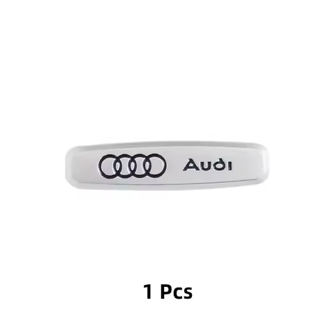 1pcs 3D Metal Audi Sport Badge Car Rear Trunk Decoration Sticker Side Body Fender Emblem for Audi A4