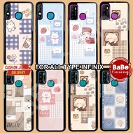 Case Infinix Hot 8 9 Play Cute Hp Kondom Case Aesthetic Anime Karakter