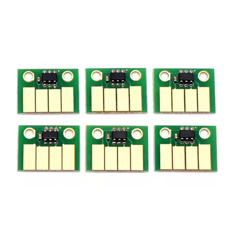6PC HP72 Auto Reset Cartridge Chip for HP 72 for HP Designjet T610 T620 T770 T790 T1100 T1120 T1200 