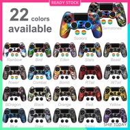 SONY PS4 Camouflage Silicone Controller Protective Case PS4 Controller Protection Anti-Slip And Anti