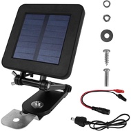 Solar Panel for Deer Feeder - 6V Solar Panel Waterproof Small Solar Battery Charger Maintainer with 