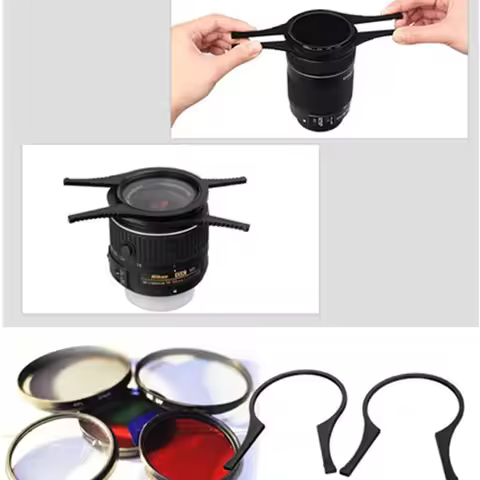 2pcs 37 43 46 49 52 55 58 62 67 72 77 82 86 95mm UV CPL MCUV ND Filter Wrench Camera Lens Removal To