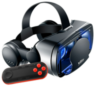 Others - VR大耳機3D 眼鏡(大耳機藍光版+藍牙遙控051)