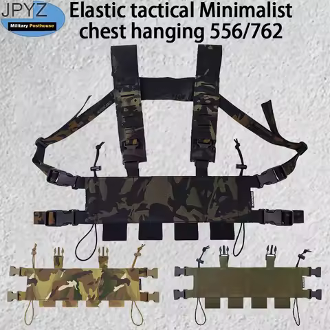 Elastic Tactical Minimalist Chest Hanging 556/762 Covert SS Style Tactical Mounted
