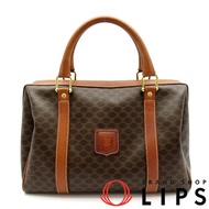 Celine Macadam 迷你波士頓包 PVC/皮革 女士波士頓包
ブラウン（已使用）