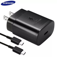 ส่งจากไทย สายชาร์จแท้ เลือกเป็นชุดชาร์จ สายชาร์จ หัวชาร์จได้ Samsung 25W ชาร์จซัมซุง หัวชาร์จ สายชาร์จ PD Type c to Type c ชาร์จเร็ว Super Fast Charger