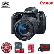 Canon EOS 77D DSLR with EF-S18-135mm f/3.5-5.6 IS USM Lens