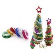 1 Roll 1.5m Christmas Color Metal Wire Decoration Strips Multi-color Available Party DIY Set Supplies